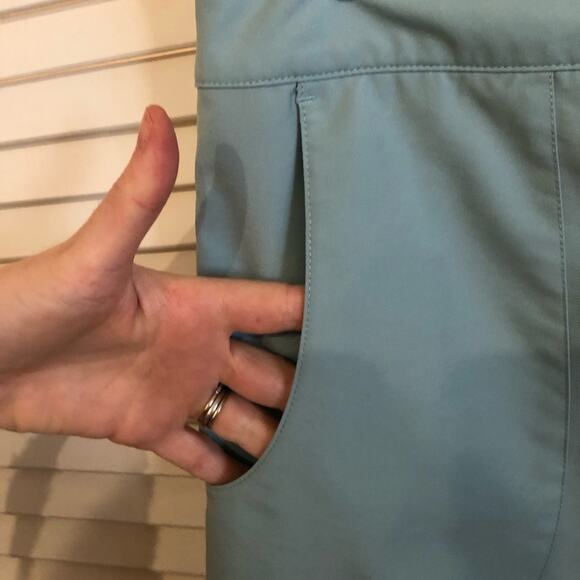 Ashworth Performance Teal Blue Tennis Skort - Picture 3 of 7